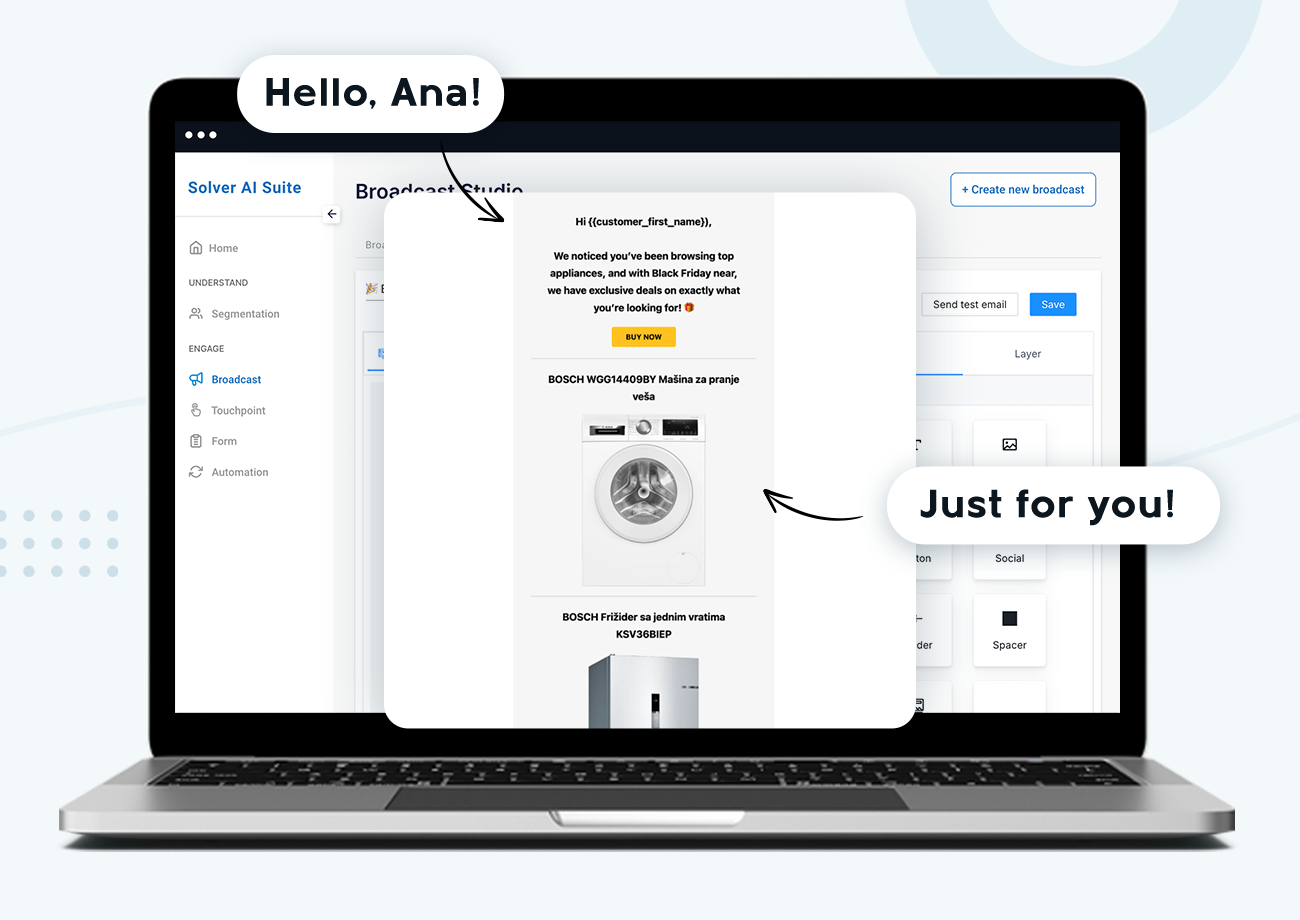 Personalize your Black Friday offers with Things Solver's Segmentation Studio