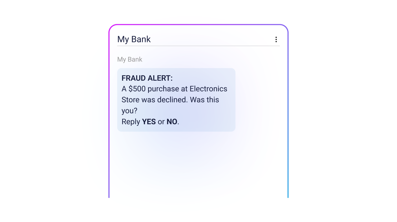 ai agent banking fraud alert