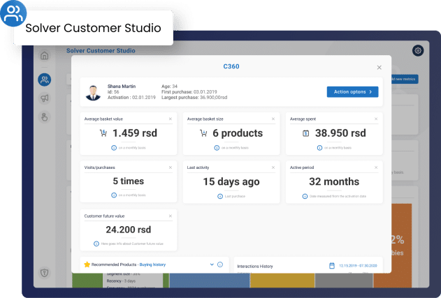 Modular, Simple, Powerful Business Platform Solver Customer Studio