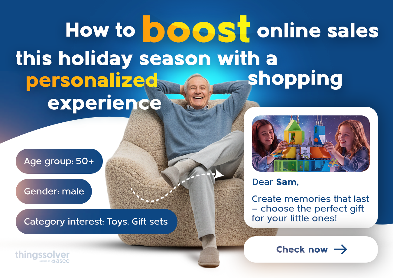 How to boost online sales this holiday season with a personalized shopping experience
