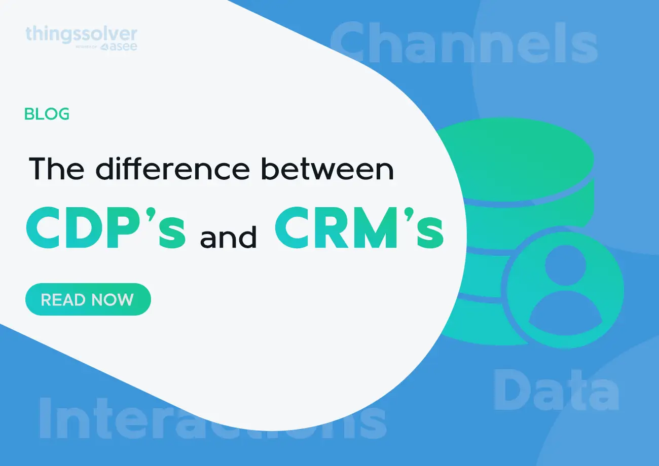 The difference between CDPs and CRMs